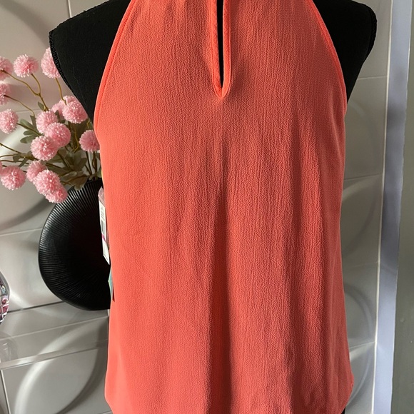 CeCe Women's Textured Coral Tank Top Size XXS New with Tag - Picture 3 of 8